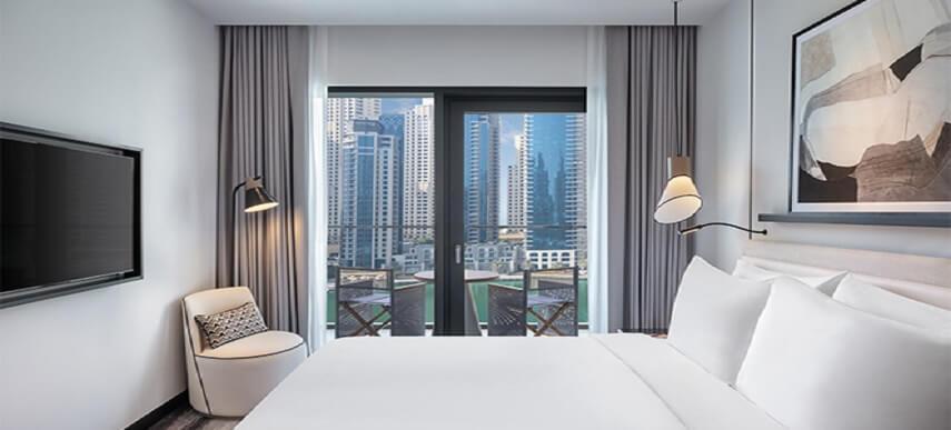 Vida Dubai Marina & Yacht Club Hotel Exterior foto